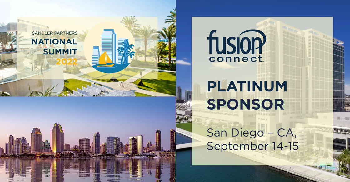 Fusion Connect Sandler Summit Social